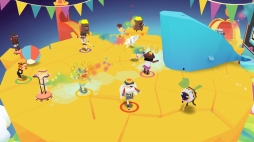 画像ギャラリー No.004のサムネイル画像 / パーティーアクションゲーム「Stikbold! ドッジボールアドベンチャー！DELUXE」がSwitch向けに配信開始