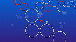画像ギャラリー No.002のサムネイル画像 / 円形の足場を飛び渡るACT「海のカケラ」のSwitch版が7月26日に発売