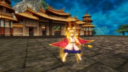 画像ギャラリー No.005のサムネイル画像 / Nintendo Switch版「東方スカイアリーナ -MATSURI- CLIMAX」の追加キャラ「豊聡耳神子」が配信開始