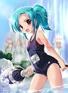 画像ギャラリー No.005のサムネイル画像 / PSP「白銀のカルと蒼空の女王」,駒都えーじ氏の描き下ろしイラストをあしらった店舗別購入特典を公開