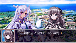 画像ギャラリー No.004のサムネイル画像 / “蒼い”シリーズ第4弾のPSP版は過激なサービスシーン目当てで買うのもアリ? 「白銀のカルと蒼空の女王」レビュー