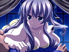 画像ギャラリー No.040のサムネイル画像 / “蒼い”シリーズ第4弾のPSP版は過激なサービスシーン目当てで買うのもアリ? 「白銀のカルと蒼空の女王」レビュー