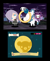 画像ギャラリー No.002のサムネイル画像 / ちょっぴりホラーで可愛らしい3DS用リズムアクション「うしみつモンストルオ 〜リンゼと魔法のリズム〜」が2011年7月21日に発売