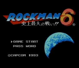 画像ギャラリー No.001のサムネイル画像 / 3DS用バーチャルコンソール版「ロックマン6」が本日から配信に