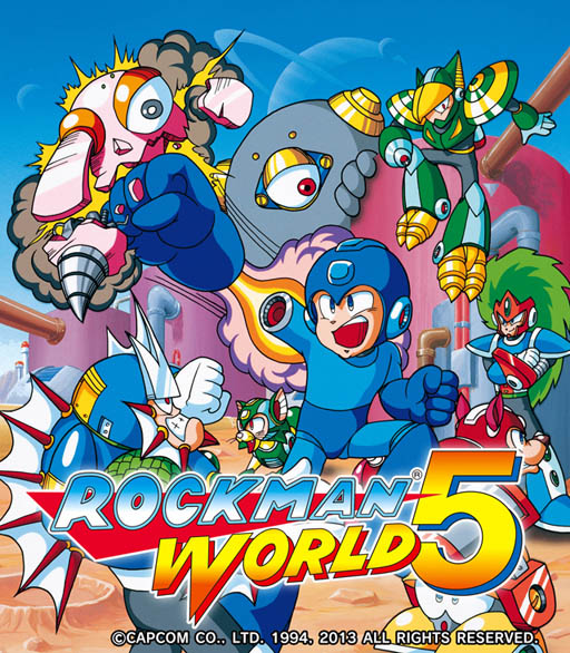 画像ギャラリー No.001のサムネイル画像 / 「ロックマンワールド5」が3DS向けバーチャルコンソールに登場