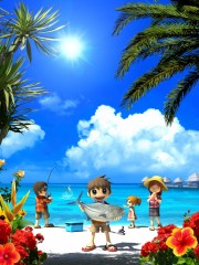 画像ギャラリー No.001のサムネイル画像 / 中 裕司氏がプロデューサーを務めるWii用釣りゲーム「ファミリーフィッシング」，バンダイナムコゲームスより2011年8月4日発売