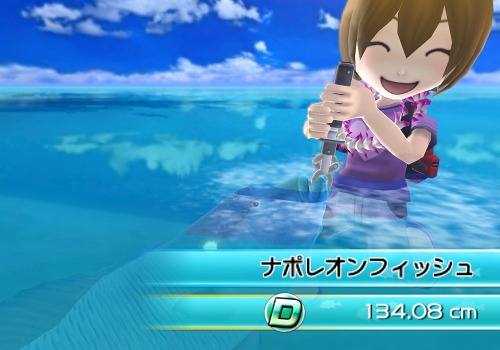 画像ギャラリー No.006のサムネイル画像 / 「ファミリーフィッシング」,10月5日の放流で「ナポレオンフィッシュ」が登場