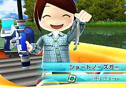 画像ギャラリー No.006のサムネイル画像 / 「ファミリーフィッシング」,新たな魚「ショートノーズガー」が4月11日に登場