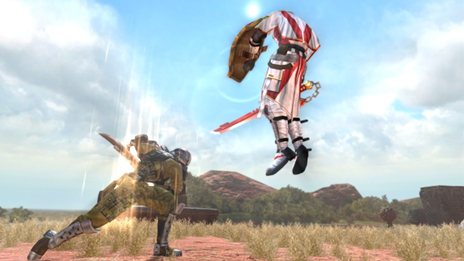 画像ギャラリー No.004のサムネイル画像 / 「イクシオン サーガ」CBTで実装される「アタック・ザ・ボス」の詳細が公開。TVアニメ「イクシオン サーガ DT」の試写イベント招待キャンペーンも