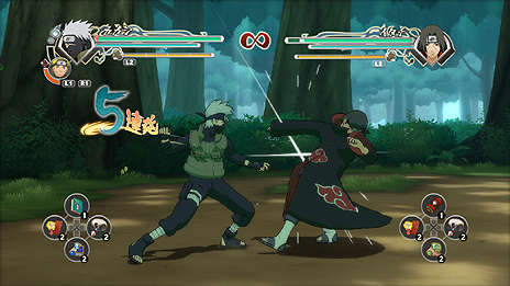 画像ギャラリー No.022のサムネイル画像 / 「NARUTO−ナルト− 疾風伝 ナルティメットストームジェネレーション」のバトルシステムが公開に。今作に収録される新作アニメは65分以上