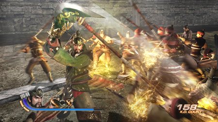 画像ギャラリー No.005のサムネイル画像 / 「真・三國無双6 猛将伝」に新たに登場する三つの武器系統と新特殊アクション「無影脚」「転身」を紹介