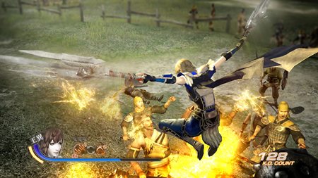 画像ギャラリー No.007のサムネイル画像 / 「真・三國無双6 猛将伝」に新たに登場する三つの武器系統と新特殊アクション「無影脚」「転身」を紹介