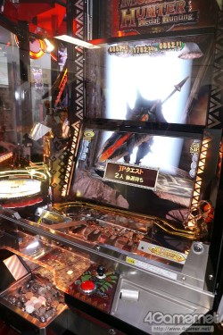画像ギャラリー No.008のサムネイル画像 / 「モンハン」モチーフのメダルゲーム2機種が発表されたカプコンのプライベートショー。大画面とど派手なジャックポット演出に注目