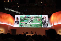 画像ギャラリー No.018のサムネイル画像 / ［TGS 2011］「戦国BASARA3 宴」の魅力を紹介。「BSR48選抜総選挙」企画も発表された「『戦国BASARA3 宴』祭りだわっしょい！☆宴ステージ」レポート
