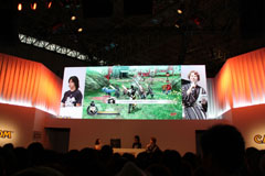 画像ギャラリー No.019のサムネイル画像 / ［TGS 2011］「戦国BASARA3 宴」の魅力を紹介。「BSR48選抜総選挙」企画も発表された「『戦国BASARA3 宴』祭りだわっしょい！☆宴ステージ」レポート