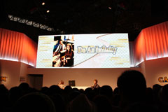 画像ギャラリー No.028のサムネイル画像 / ［TGS 2011］「戦国BASARA3 宴」の魅力を紹介。「BSR48選抜総選挙」企画も発表された「『戦国BASARA3 宴』祭りだわっしょい！☆宴ステージ」レポート
