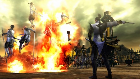 画像ギャラリー No.005のサムネイル画像 / 「戦国BASARA3 宴」，“天我独尊”松永久秀がプレイアブル武将として参戦。優雅な立ち居振る舞いと炎の連続攻撃とのギャップが魅力。ムービーもUp