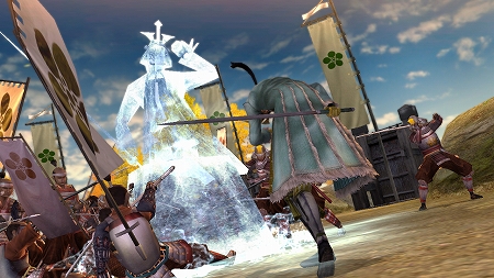 画像ギャラリー No.009のサムネイル画像 / あ，こっちにステキ紳士のプレイムービーが！　「戦国BASARA 3 宴」見逃しては大損という，「最上義光」の一挙一動をチェック