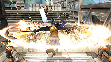 画像ギャラリー No.005のサムネイル画像 / 「戦国BASARA3 宴」，プレイアブルキャラの一人「立花宗茂」を公開。人を慈しみ，信を重んじ，雅を愛する教養高き人物