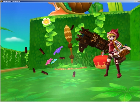 画像ギャラリー No.006のサムネイル画像 / 「Dream Drops」の大型アップデート“RED HOOD SHOOTER”が本日実施。赤ずきんとなって，おばあちゃんを守るのだ 