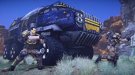 画像ギャラリー No.008のサムネイル画像 / 「PlanetSide 2」の最新スクリーンショットが多数公開に。プレイヤーは毎回サーバーを自由に選んでプレイできる見込み