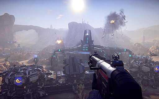 画像ギャラリー No.004のサムネイル画像 / 「PlanetSide 2」の最新ムービー公開。大スケールで繰り広げられるダイナミックな戦闘を堪能しよう