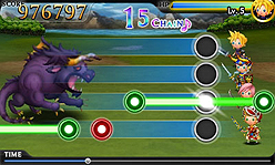 画像ギャラリー No.015のサムネイル画像 / “FF音ゲー”こと「THEATRHYTHM FINAL FANTASY」最新情報。フィールドではのんびりと,バトルでは忙しく(?),曲だけでなくゲームシステムも変化