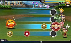 画像ギャラリー No.017のサムネイル画像 / “FF音ゲー”こと「THEATRHYTHM FINAL FANTASY」最新情報。フィールドではのんびりと,バトルでは忙しく(?),曲だけでなくゲームシステムも変化