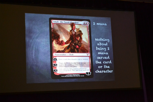 画像ギャラリー No.049のサムネイル画像 / ［GDC 2016］「Magic: The Gathering」を20年間デザインしてきたMark Rosewater氏が，自身の経験から得た“20の教訓”を語る