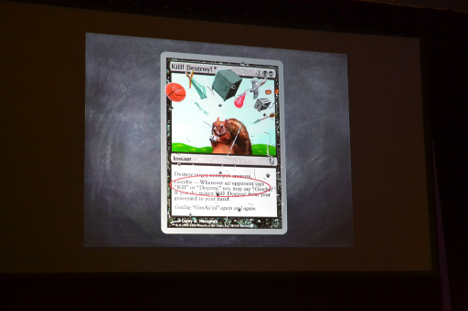 画像ギャラリー No.050のサムネイル画像 / ［GDC 2016］「Magic: The Gathering」を20年間デザインしてきたMark Rosewater氏が，自身の経験から得た“20の教訓”を語る