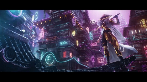 画像ギャラリー No.004のサムネイル画像 / 「MTG」，新セット“神河：輝ける世界”に収録されるコジマプロダクション新川洋司氏によるコラボアートが公開に