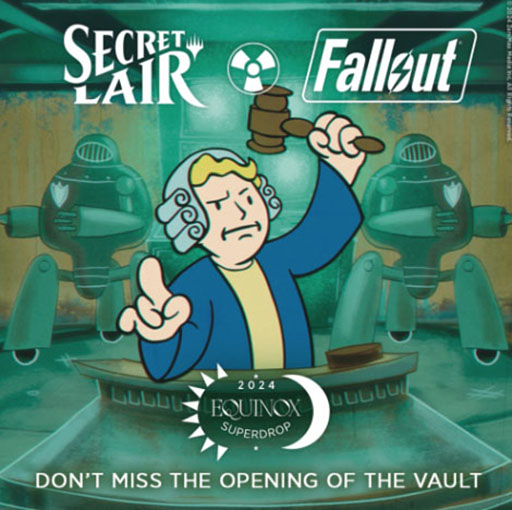 画像ギャラリー No.001のサムネイル画像 / 「MTG」,人気ゲームシリーズとコラボした新セット「Fallout」を3月8日に発売。フォイル仕様のプロモカード「作戦室」の配布も