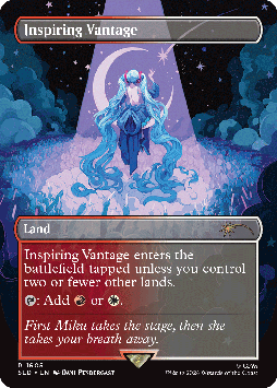 画像ギャラリー No.002のサムネイル画像 / 「初音ミク」が,「MTG」のサブブランド「Secret Lair」とコラボ。Manbo-Pが手掛ける楽曲のMVを公開