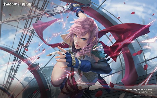 画像ギャラリー No.003のサムネイル画像 / 「マジック：ザ・ギャザリング――FINAL FANTASY」，エメトセルクとライトニングの高画質壁紙を配布中