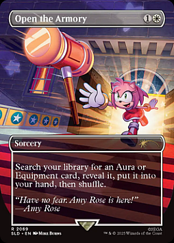 画像ギャラリー No.012のサムネイル画像 / 「マジック：ザ・ギャザリング」に「ソニック」が登場。Secret Lair「The Sonic Superdrop」を7月15日に発売