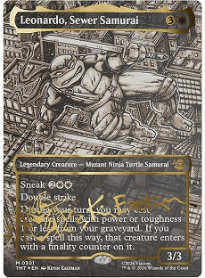 画像ギャラリー No.019のサムネイル画像 / 新セット「マジック：ザ・ギャザリング｜ミュータント タートルズ」が2026年3月6日発売へ。お馴染みのヒーローやヴィランがカード化