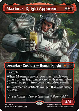 画像ギャラリー No.004のサムネイル画像 / 「MTG」×「Fallout」のコラボコレクション「Secret Lair: Rad Superdrop」,1月27日に発売。ドラマ版のキャラクターなどをカード化