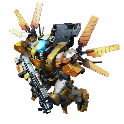 画像ギャラリー No.003のサムネイル画像 / 「スティールクロニクル」Ver.1.5の稼動開始。新たな強敵「インセクター」に立ち向かおう