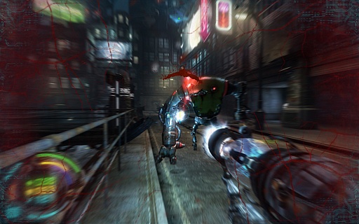 画像ギャラリー No.006のサムネイル画像 / ポーランド生まれのFPS「Hard Reset」のデモ版を4GamerにUp。機械生命体との終わりなき戦いを描く,ダークでシリアスなFPS