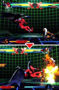 画像ギャラリー No.030のサムネイル画像 / 連載:今日から始める「ULTIMATE MARVEL VS. CAPCOM 3」。第3回はレッドアリーマー/ストライダー飛竜/ゴーストライダー/ホークアイを徹底攻略