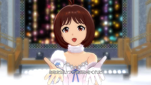画像ギャラリー No.011のサムネイル画像 / 日高 愛のステージが楽しめてしまうのかっ。バンダイナムコゲームス，「アイドルマスター2」で12月23日に配信される最新DLCの内容を発表
