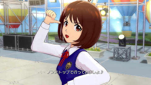 画像ギャラリー No.012のサムネイル画像 / 日高 愛のステージが楽しめてしまうのかっ。バンダイナムコゲームス，「アイドルマスター2」で12月23日に配信される最新DLCの内容を発表