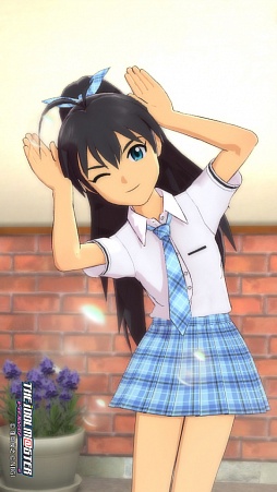 画像ギャラリー No.018のサムネイル画像 / 今度は日高 愛のグラビア撮影ができてしまうのか。バンダイナムコゲームス，「G4U！VOL.7」のプレイムービーを公開。今回はサマースクールガール特集