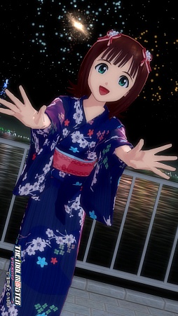 画像ギャラリー No.018のサムネイル画像 / 「アイドルマスター グラビアフォーユー! VOL.9」では,セーラーミズギの秋月 涼と浴衣姿のアイドル達の撮影がついにできる。カバーガールは如月千早