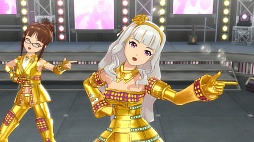 画像ギャラリー No.023のサムネイル画像 / 「アイドルマスター2」の最新ダウンロードコンテンツ「カタログ第13号」の配信は，2012年11月1日。収録曲は「魔法をかけて！」，そして新衣装は「ハロウィントリッカー」