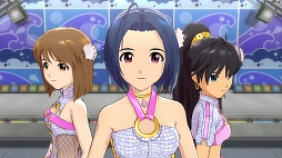 画像ギャラリー No.012のサムネイル画像 / PlayStation 3版「アイドルマスター2」の最新DLC「カタログ第18号」は，2013年6月27日配信開始。収録楽曲は「ポジティブ！」で，新衣装「ミリオンドリームス」も登場