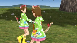 画像ギャラリー No.052のサムネイル画像 / PlayStation 3版「アイドルマスター2」の最新DLC「カタログ第18号」は，2013年6月27日配信開始。収録楽曲は「ポジティブ！」で，新衣装「ミリオンドリームス」も登場