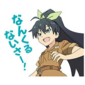 画像ギャラリー No.006のサムネイル画像 / 無料通話アプリ「LINE」に「アイドルマスター」のスタンプが登場