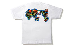 画像ギャラリー No.004のサムネイル画像 / アパレルブランド「A BATHING APE」と「ストリートファイター」のコラボTシャツの発売が決定