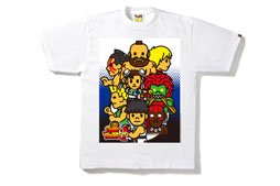画像ギャラリー No.005のサムネイル画像 / アパレルブランド「A BATHING APE」と「ストリートファイター」のコラボTシャツの発売が決定